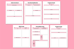 2026 Bible Study &amp; Devotional Journal Canva templates Product Image 3