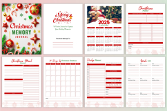 Christmas Memory Journal Canva Template Product Image 3