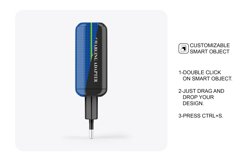 Glossy Charging Adapter Mockup Product Image 4