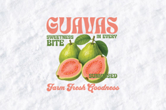 Guavas Farm Fresh Goodness SVG Sweet Sunkissed Fruit Graphic Product Image 3