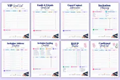 2027 Guest Planning Workbook | Guest Lists, Invitations Product Image 3