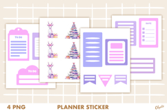 Christmas Planner PNG. Planner Stickers PNG Product Image 1
