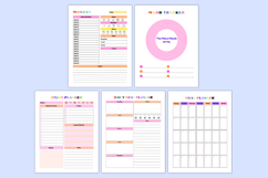 ADHD Daily Planner for Kids Canva templates Product Image 3