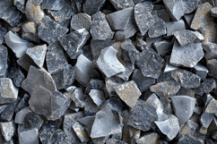 Basalt Gabion Stone Background Wallpaper Product Image 1