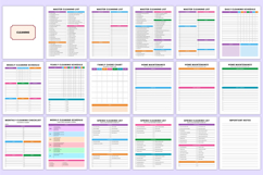 Ultimate 2026 ADHD Life Organizer Bundle Canva Interiors Product Image 4