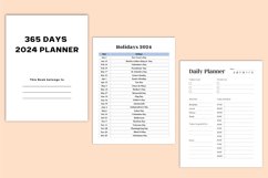365 Days 2024 Planner Planner For Canva Product Image 4