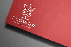 Flower Logo Minimal Design Product Image 4