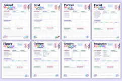 2027 Creative Art Practice Workbook | Drawing, Sketching Product Image 4