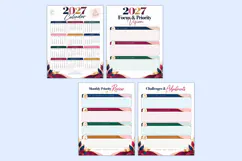 2027 Focus & Priority Workbook Kdp interiors Product Image 4