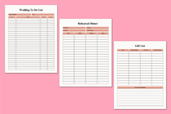 2026 Bride’s Organizer Canva templates Product Image 4