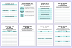 Trauma Workbook | PTSD Recovery &amp; Healing Canva Kdp Product Image 4