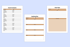 2026 -2027 Event &amp; Party Planner Canva Templates Product Image 4