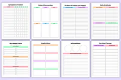 2027 Inner Peace & Anxiety Recovery Workbook | Anxiety Product Image 4