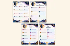 2027 Lunar Living & Intention Planner Kdp interiors Product Image 4