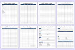 2026 Medical Workbook Canva Template Product Image 4