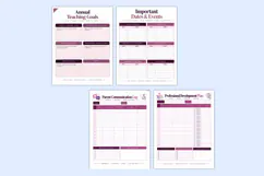 Annual Teacher Planning Workbook Kdp interiors Product Image 4