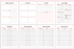 Event &amp; Party Planner For Canva KDP Interior Product Image 4