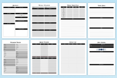 2026 Witchy Planner For Canva Templates Product Image 4