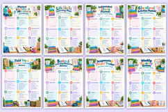 Homeschool Weekly Schedule Planner | Weekly Learning, Daily Product Image 4