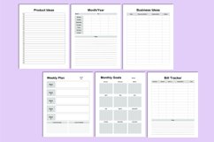 Girl Boss Planner For Canva Interior Product Image 4