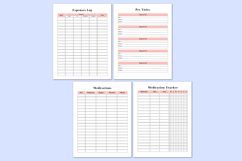 2026 Pet Care Organizer Canva Templates Product Image 4