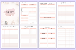 That Girl Lifestyle Organizer | Self-Care, Beauty Templates Product Image 3