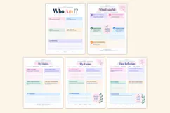 2027 Self-Discovery Workbook kdp interiors Product Image 4