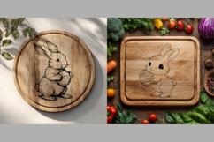 Easter svg Laser Engraving Files Bundle Product Image 4