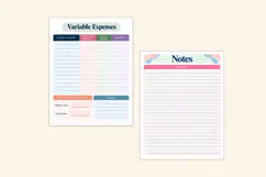 2027 Family Finance Workbook Kdp interiors Product Image 4