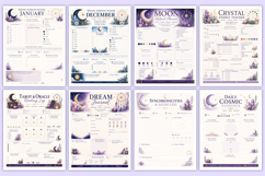 2027 Ultimate Moon &amp; Astrology Planner | Lunar Manifestation Product Image 4