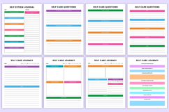 2026 Self-Discovery Workbook Canva Interiors Product Image 5