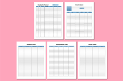 2026 Medical Tracker Canva templates Product Image 3