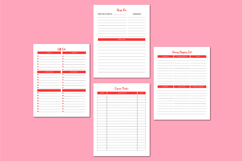 2026 Christmas Organizer Canva templates Product Image 4