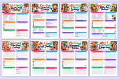 Fiber Craft Challenge Workbook | Crochet, Knitting, Sewing Product Image 4