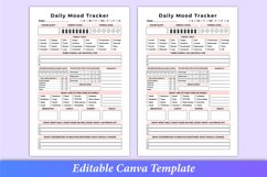 Editable Daily Mood Tracker Canva Interior Product Image 4