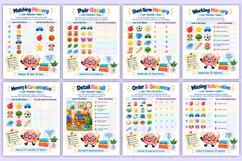 Memory Skills Practice Workbook | Memory, Focus, Recall Product Image 4