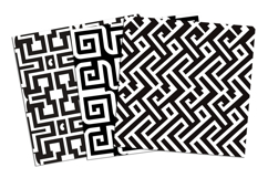 B&amp;W Greek Key Seamless Pattern and Digital Paper Design Product Image 4