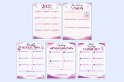 2027 Monthly Teaching Planner Kdp interiors Product Image 4