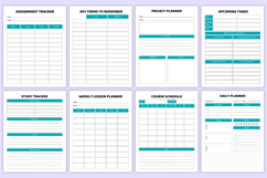 2026 Nursing Student Organizer Canva Templates Product Image 5