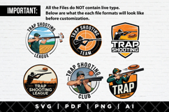 12 Trapshooting Clipart Template Product Image 3