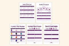 2027 Astrology, Tarot & Ritual Planner Kdp interiors Product Image 4