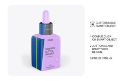 Matte Dropper Bottle Mockup Product Image 5