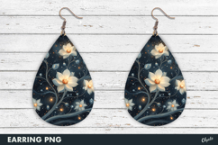 Earring Winter Fairy Sublimation PNG Product Image 1