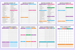 2027 ADHD Cleaning Planner | Routine Product Image 4