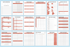 Editable 2026 Adult ADHD Planner For Canva Templates Product Image 4