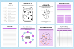 2026 Life Coaching Planner For Canva Templates Product Image 4