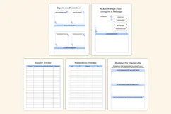2027 PTSD Recovery Workbook Kdp interiors Product Image 4