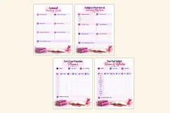 2027 Subject Lesson Planner Kdp interiors Product Image 4