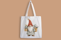 Watercolor Christmas Gnomes Clipart Bundle Product Image 4