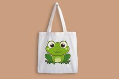 Cute Baby Frog Clipart Bundle Product Image 4